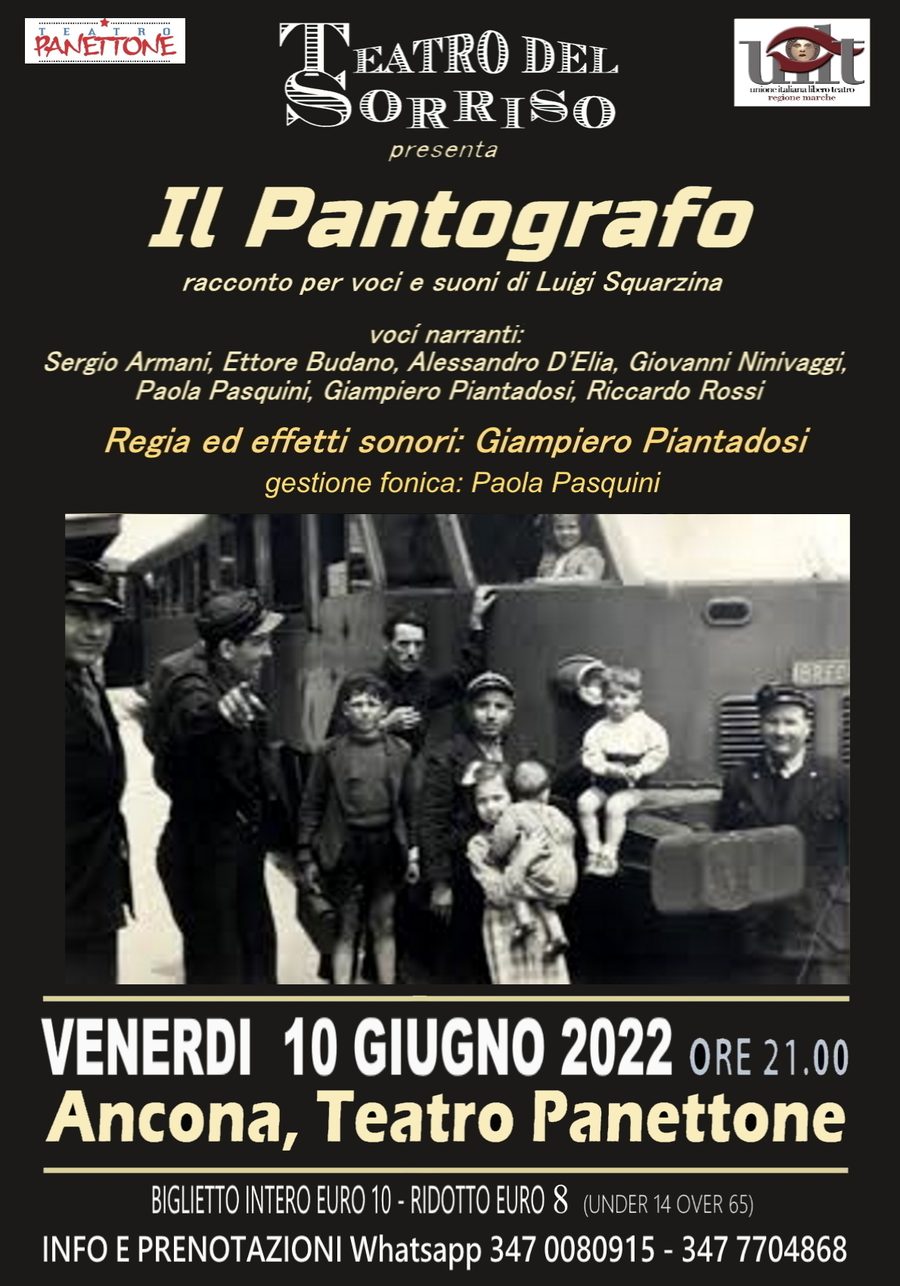 Locandina de Il Pantografo, Teatro Panettone, 10 giugno 2022