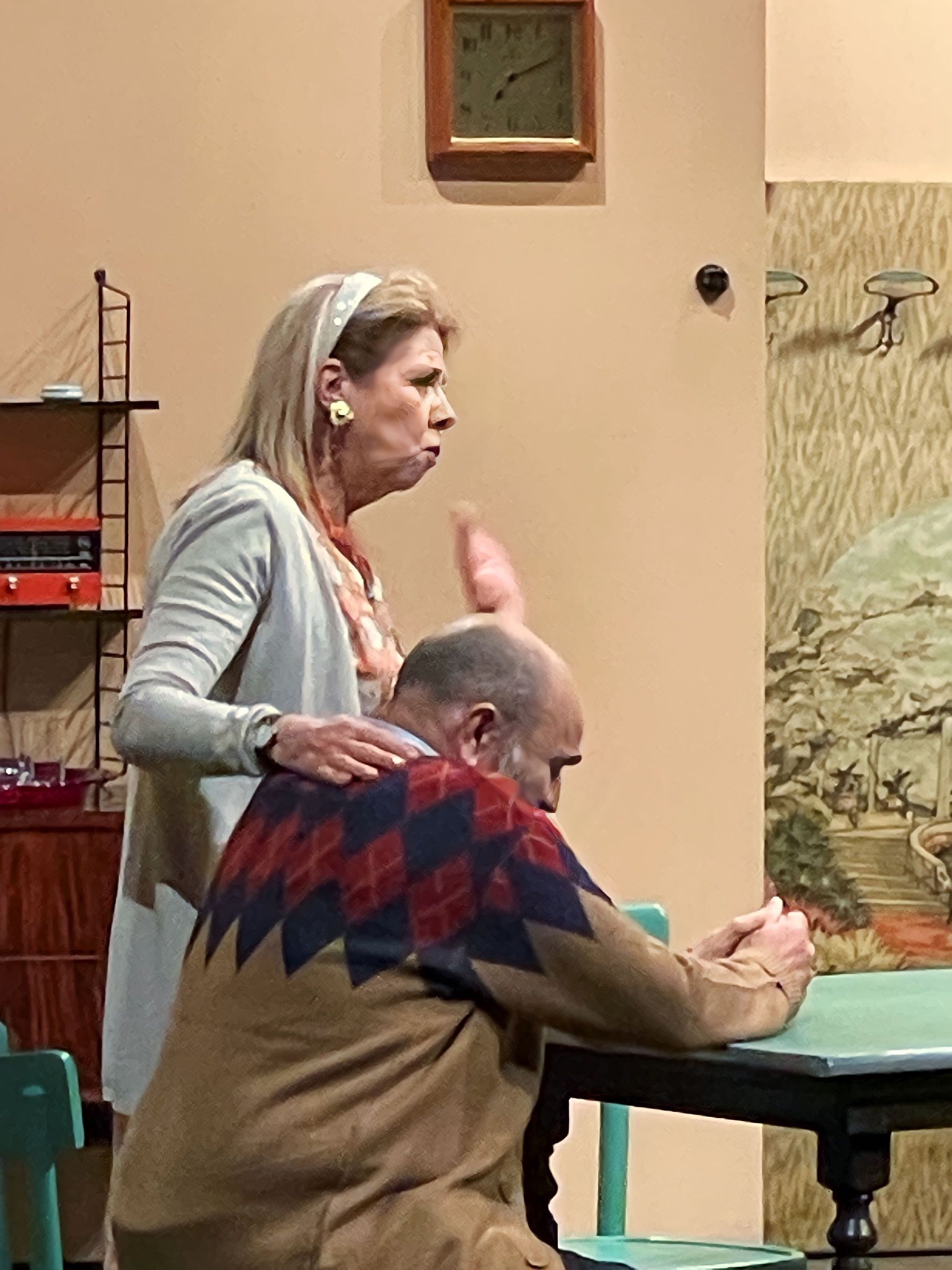 Margherita e Alfonso in scena